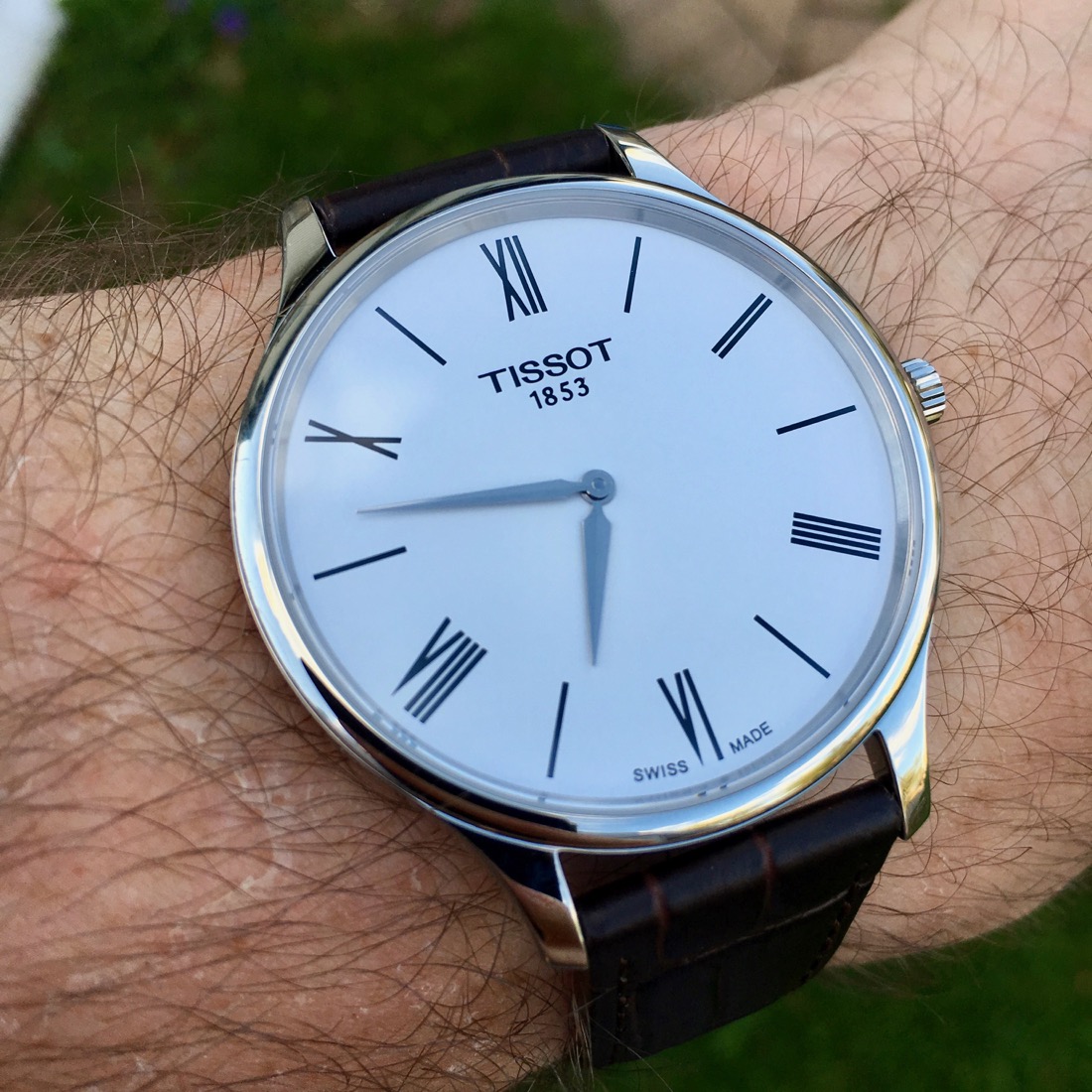 Tissot Watches Thin is in with the Tradition 5.5 Wristwatch Review