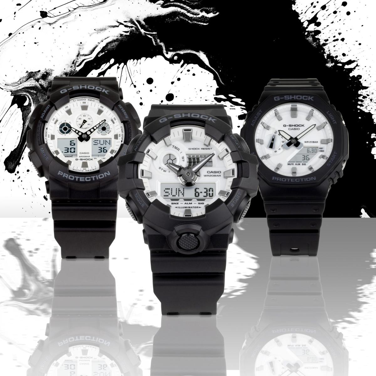 G-Shock Black & White